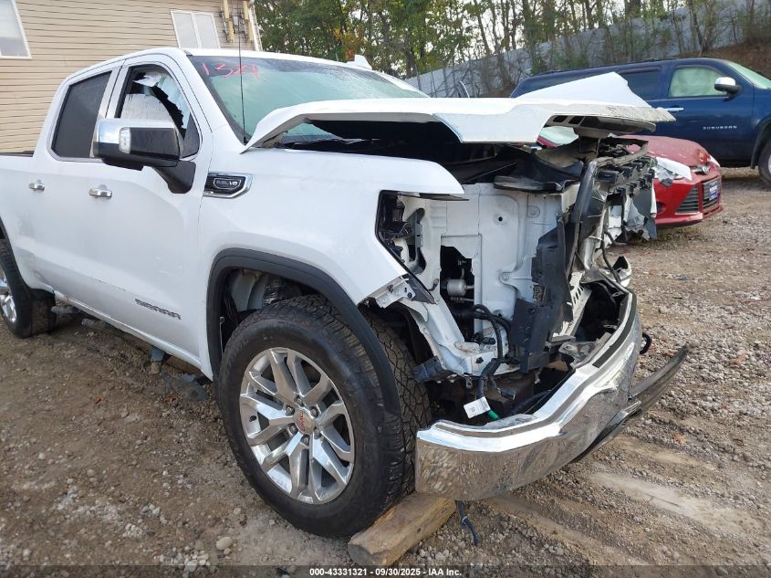 2020 GMC Sierra 1500 4Wd Standard Box Slt VIN: 3GTU9DED2LG411569 Lot: 43331321