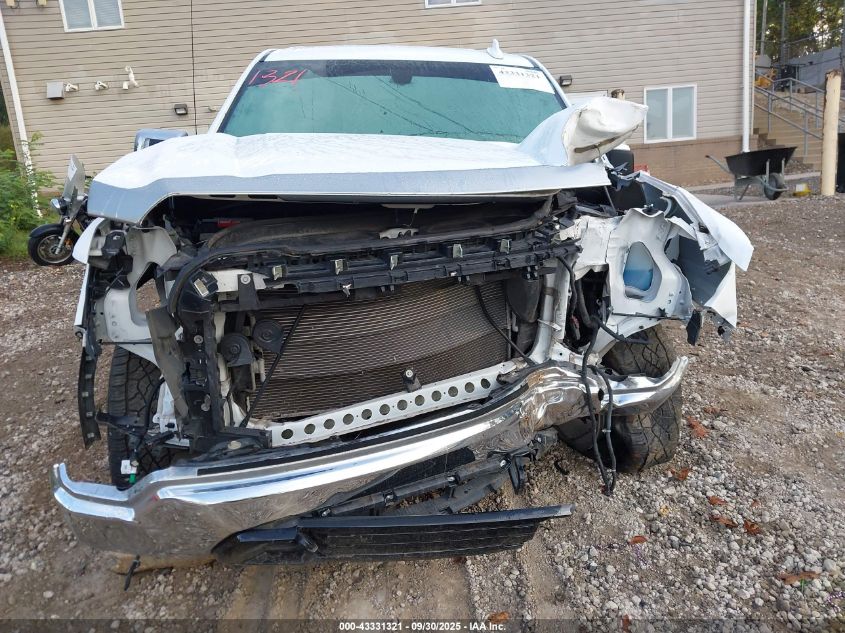 2020 GMC Sierra 1500 4Wd Standard Box Slt VIN: 3GTU9DED2LG411569 Lot: 43331321