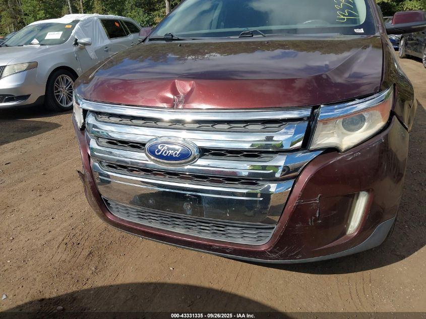 2012 Ford Edge Sel VIN: 2FMDK4JC0CBA86677 Lot: 43331335