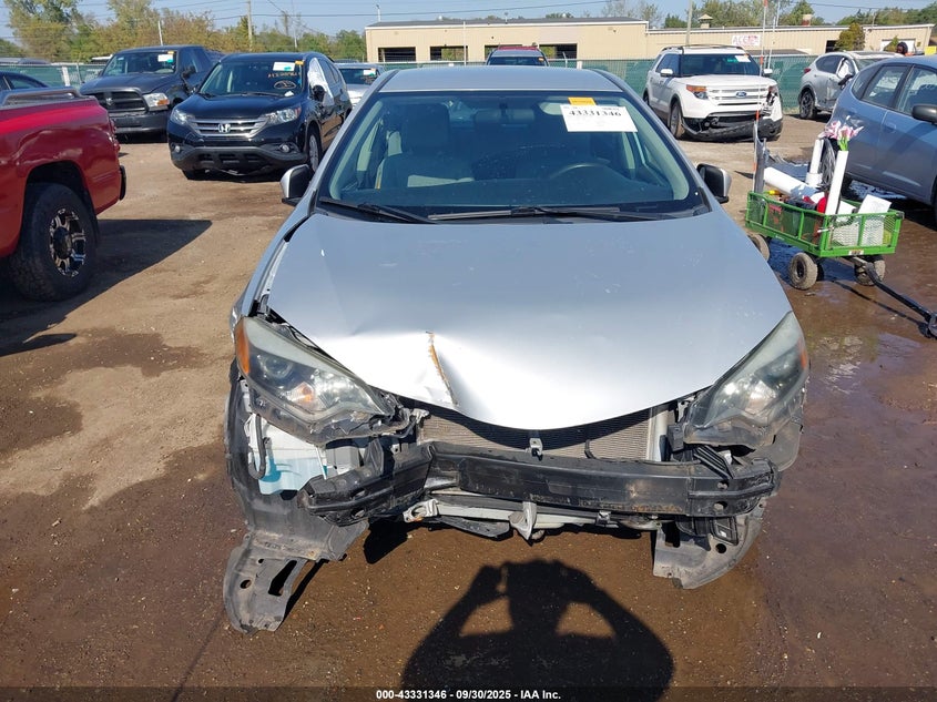 2014 TOYOTA COROLLA LE 2T1BURHE7EC027890