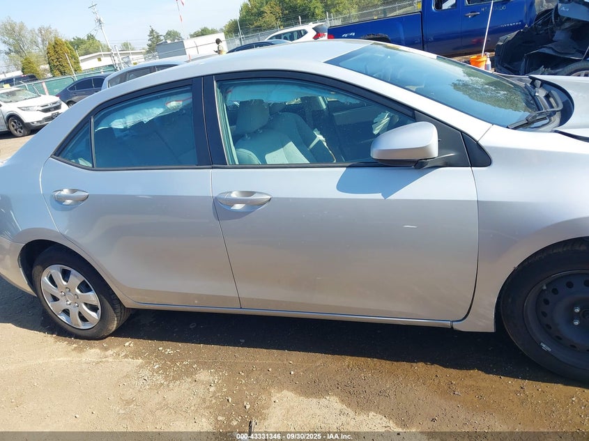 2014 TOYOTA COROLLA LE 2T1BURHE7EC027890
