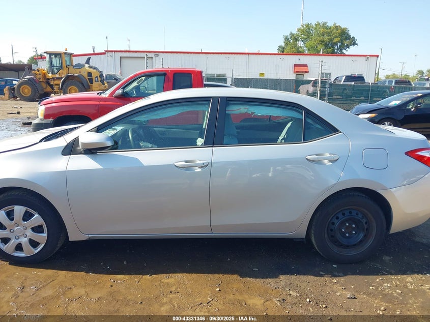 2014 TOYOTA COROLLA LE 2T1BURHE7EC027890