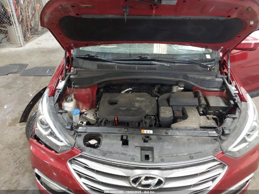 2018 Hyundai Santa Fe Sport 2.4L VIN: 5XYZUDLBXJG504664 Lot: 43331363