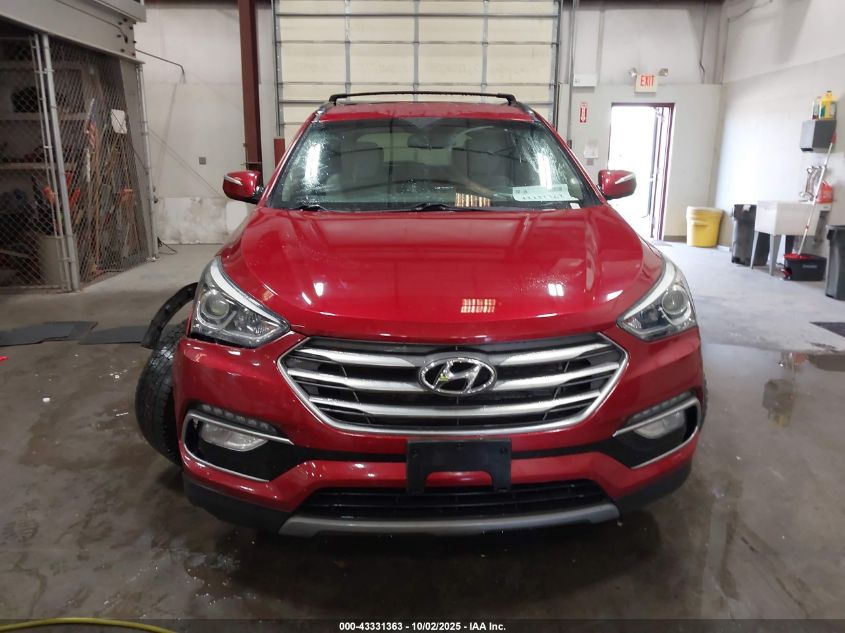 2018 Hyundai Santa Fe Sport 2.4L VIN: 5XYZUDLBXJG504664 Lot: 43331363