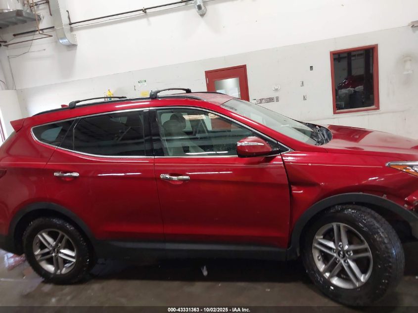2018 Hyundai Santa Fe Sport 2.4L VIN: 5XYZUDLBXJG504664 Lot: 43331363