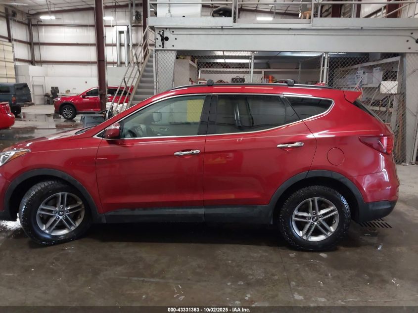 2018 Hyundai Santa Fe Sport 2.4L VIN: 5XYZUDLBXJG504664 Lot: 43331363