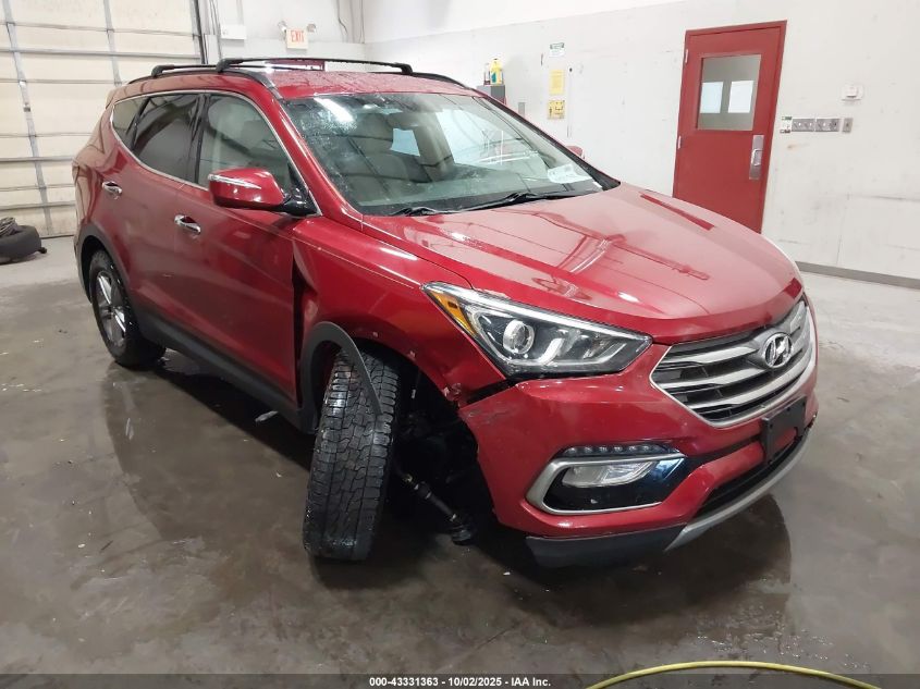 2018 Hyundai Santa Fe Sport 2.4L VIN: 5XYZUDLBXJG504664 Lot: 43331363