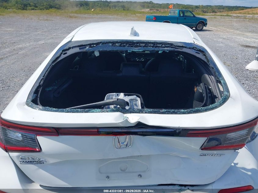 2023 Honda Civic Sport VIN: 19XFL2H84PE005422 Lot: 43331381