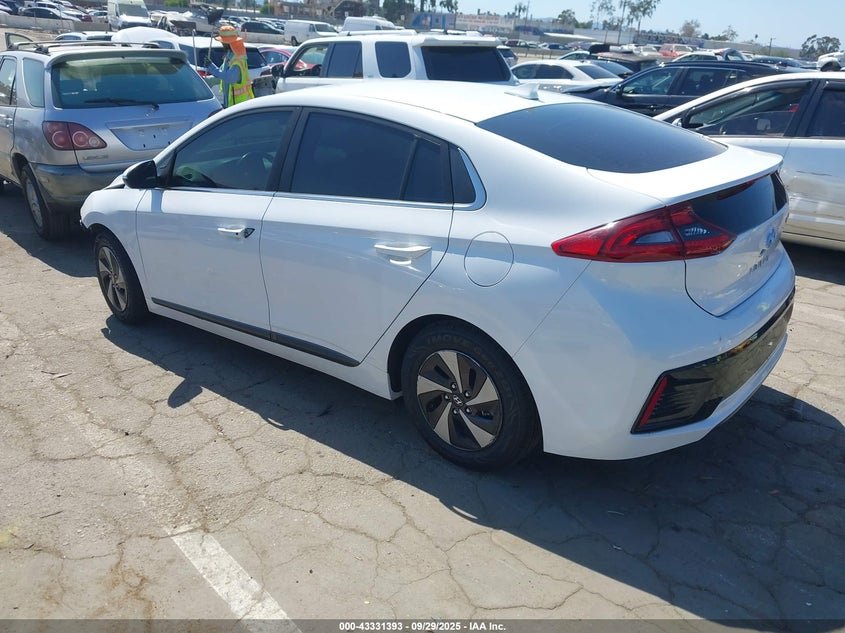 2017 HYUNDAI IONIQ HYBRID SEL - KMHC75LC5HU024046