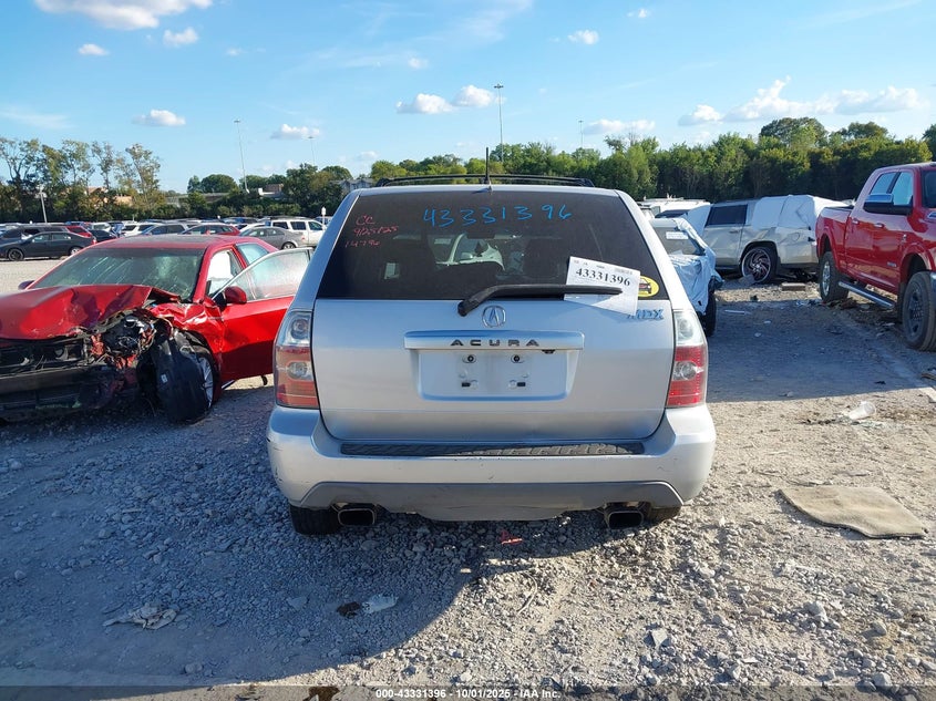 2004 Acura Mdx VIN: 2HNYD18964H555501 Lot: 43331396