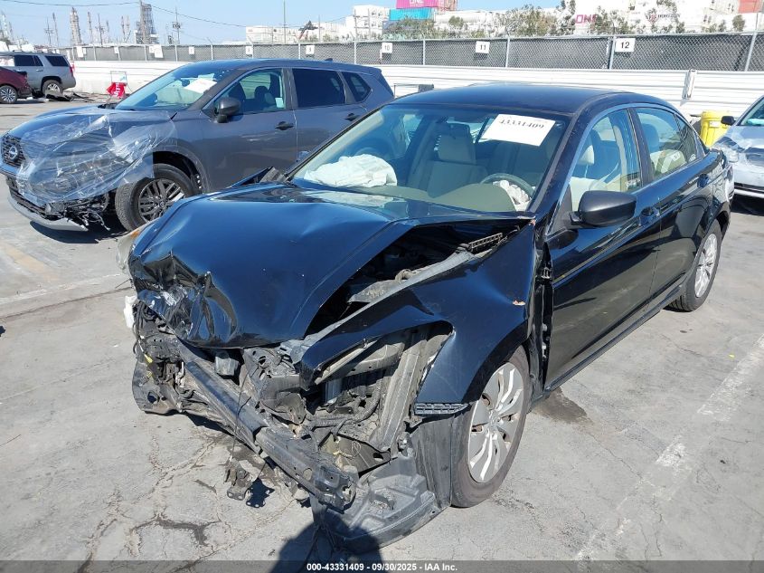 2010 Honda Accord 2.4 Lx VIN: 1HGCP2F31AA138312 Lot: 43331409