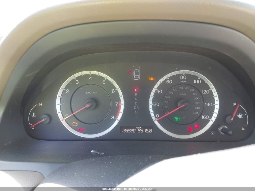 2010 Honda Accord 2.4 Lx VIN: 1HGCP2F31AA138312 Lot: 43331409