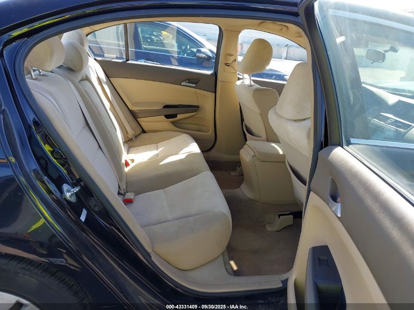 2010 Honda Accord 2.4 Lx VIN: 1HGCP2F31AA138312 Lot: 43331409