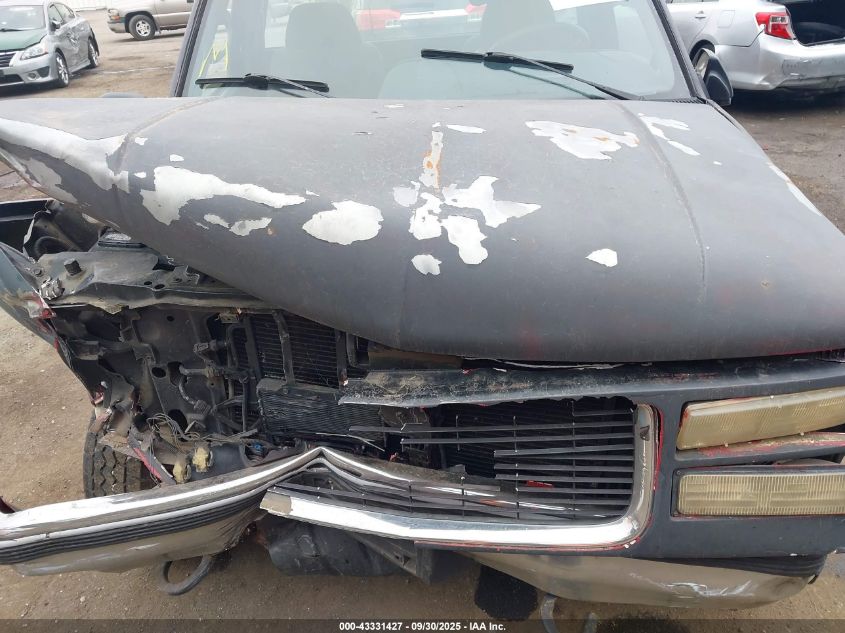 1995 GMC Sierra K2500 VIN: 1GTGK24K9SE522535 Lot: 43331427