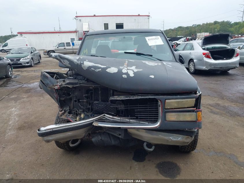 1995 GMC Sierra K2500 VIN: 1GTGK24K9SE522535 Lot: 43331427