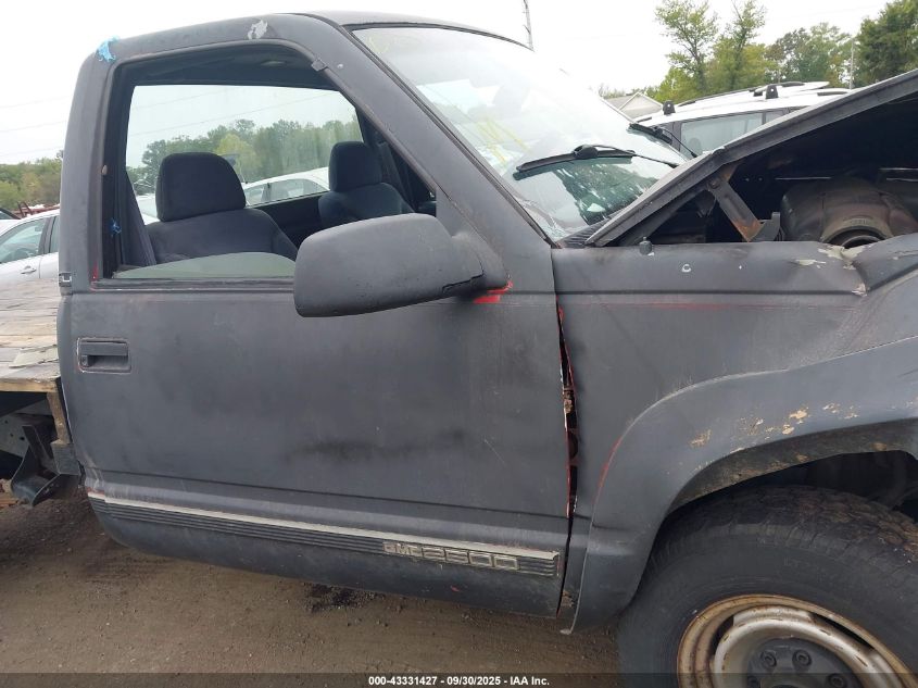 1995 GMC Sierra K2500 VIN: 1GTGK24K9SE522535 Lot: 43331427