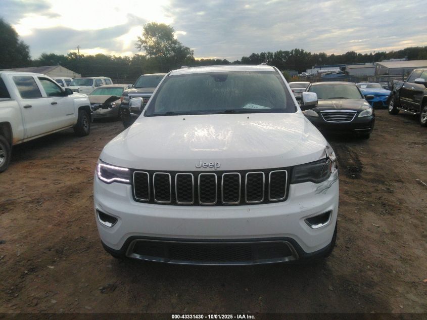 2019 Jeep Grand Cherokee Limited 4X2 VIN: 1C4RJEBG2KC776305 Lot: 43331430
