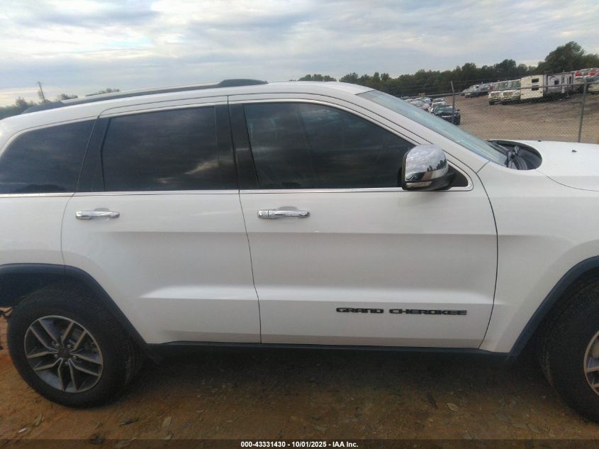 2019 Jeep Grand Cherokee Limited 4X2 VIN: 1C4RJEBG2KC776305 Lot: 43331430