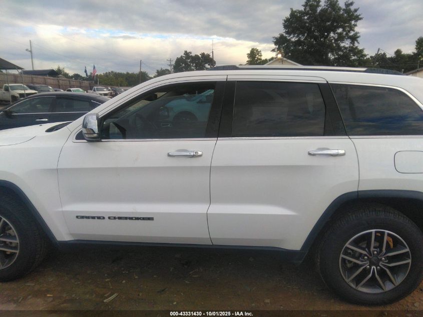 2019 Jeep Grand Cherokee Limited 4X2 VIN: 1C4RJEBG2KC776305 Lot: 43331430