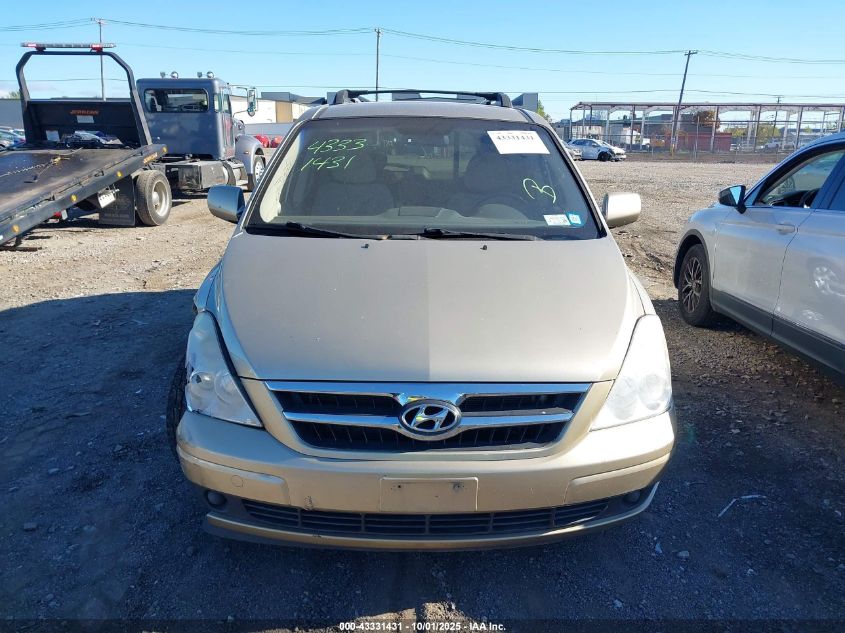 2008 Hyundai Entourage Gls/Limited VIN: KNDMC233186046598 Lot: 43331431