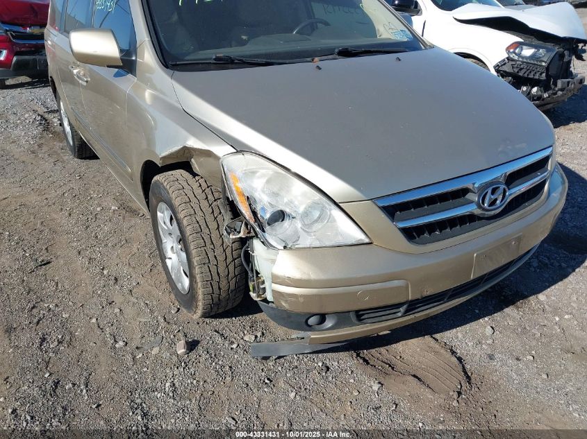 2008 Hyundai Entourage Gls/Limited VIN: KNDMC233186046598 Lot: 43331431