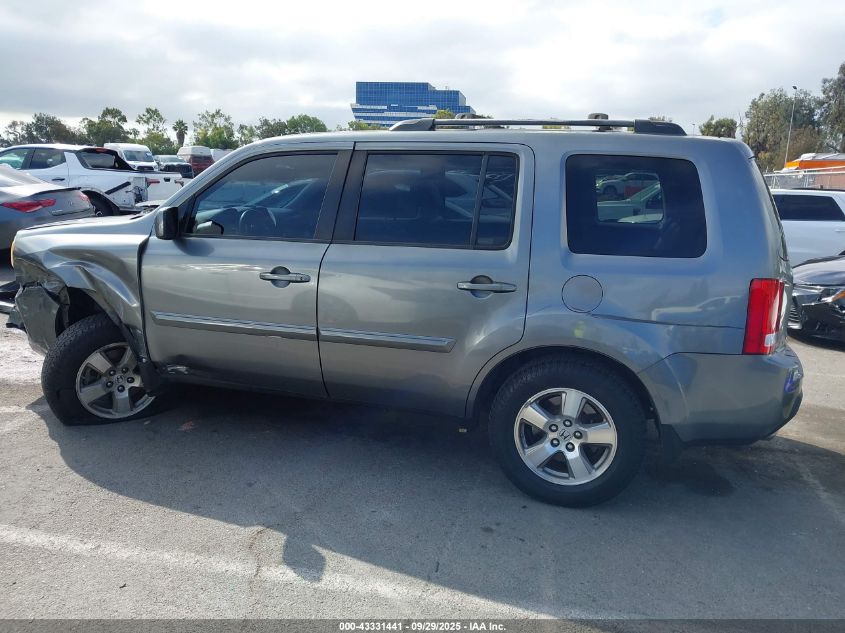 2009 Honda Pilot Ex-L VIN: 5FNYF38639B009883 Lot: 43331441