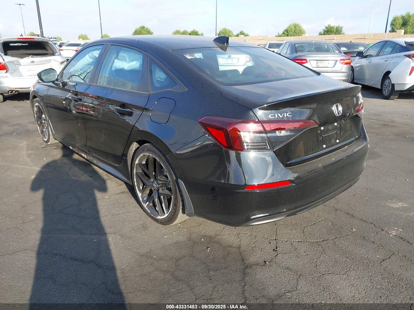 2025 HONDA CIVIC(VIN: 2HGFE2F54SH551087