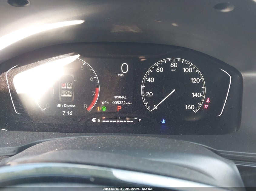 2025 HONDA CIVIC(VIN: 2HGFE2F54SH551087