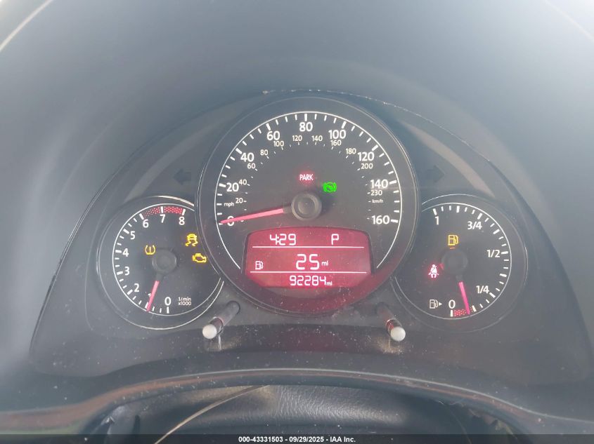 2012 Volkswagen Beetle Entry VIN: 3VWFP7AT4CM644090 Lot: 43331503