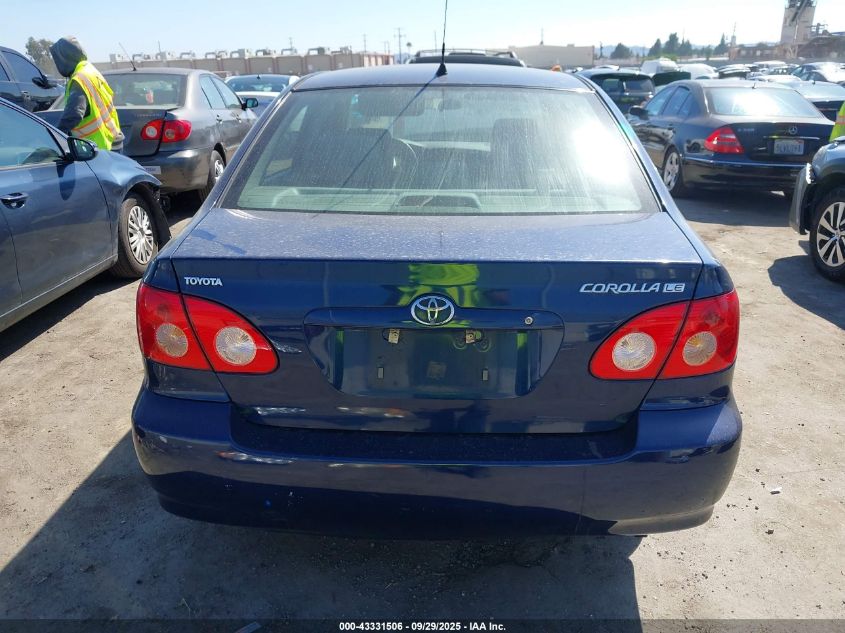 2006 Toyota Corolla Le VIN: 1NXBR30E76Z623267 Lot: 43331506