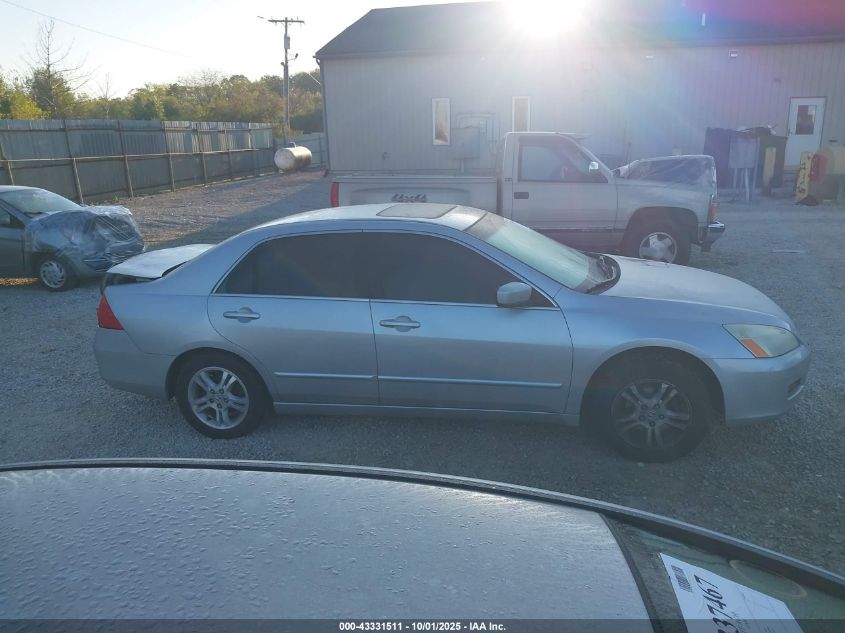 2007 Honda Accord 2.4 Ex VIN: 1HGCM56777A104462 Lot: 43331511