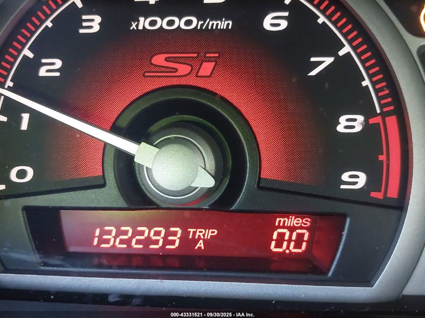 2009 Honda Civic Si VIN: 2HGFA55559H708554 Lot: 43331521