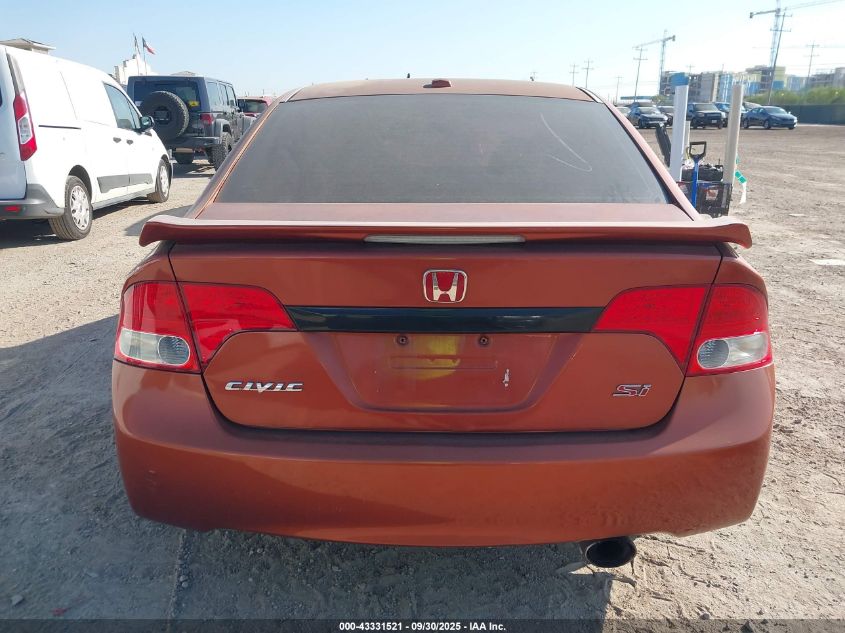 2009 Honda Civic Si VIN: 2HGFA55559H708554 Lot: 43331521