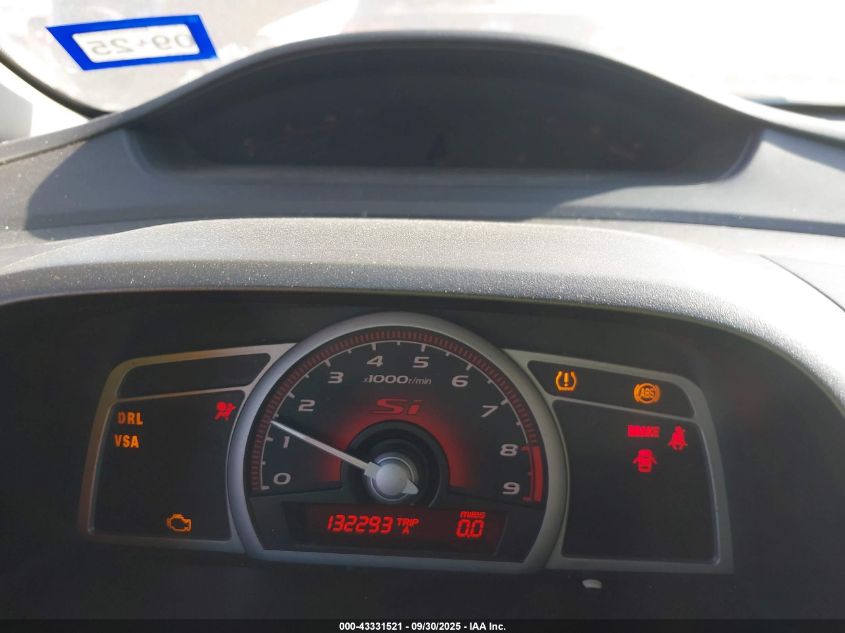 2009 Honda Civic Si VIN: 2HGFA55559H708554 Lot: 43331521