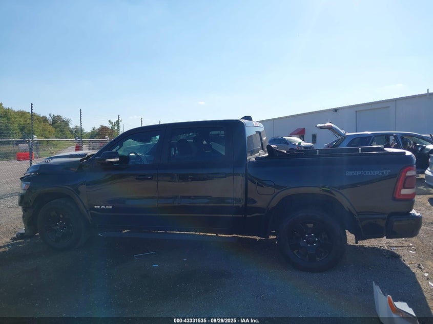 2021 RAM 1500 LARAMIE  4X4 5'7 BOX - 1C6SRFJT2MN751613