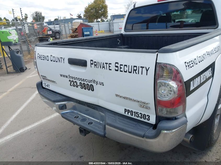 2015 Toyota Tacoma Prerunner V6 VIN: 5TFJU4GN6FX074914 Lot: 43331544