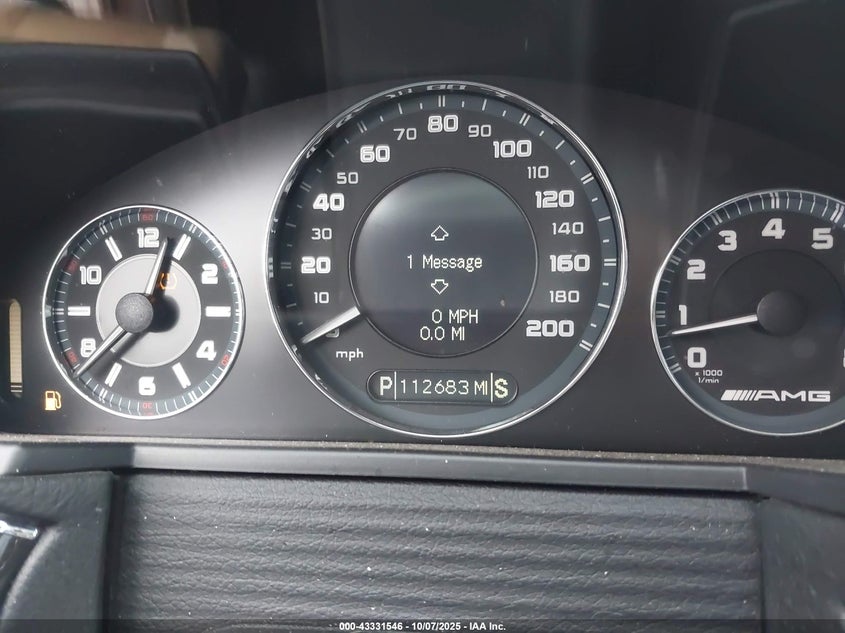 2008 Mercedes-Benz E 63 Amg VIN: WDBUF77X68B207633 Lot: 43331546