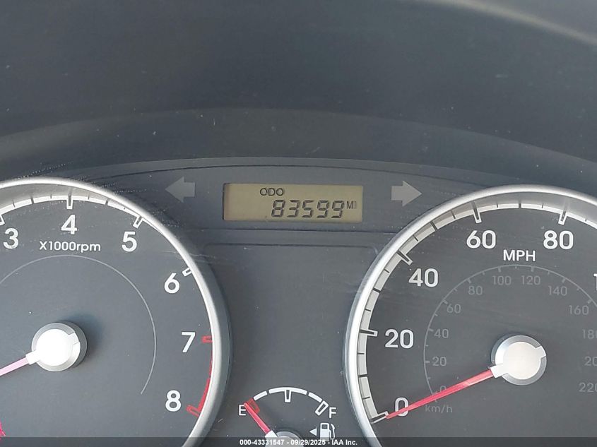 2011 Hyundai Accent Gs VIN: KMHCM3AC7BU187367 Lot: 43331547