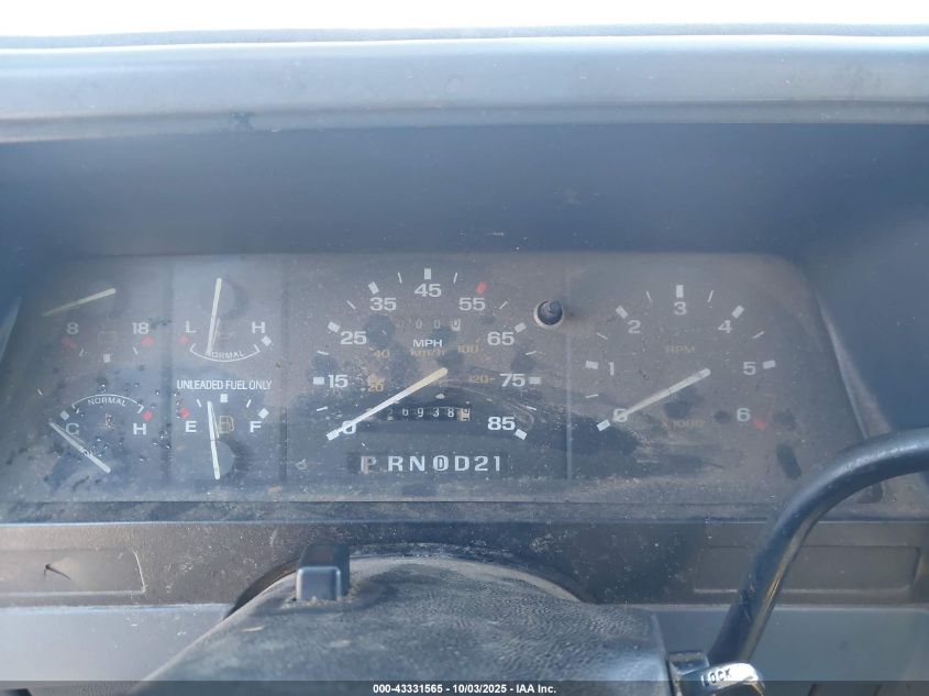 1990 Ford Ranger VIN: 1FTCR10AXLUA96976 Lot: 43331565