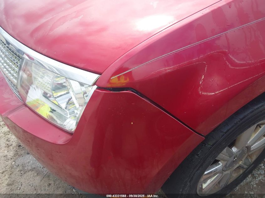 2007 Lincoln Mkx VIN: 2LMDU68C87BJ21620 Lot: 43331568