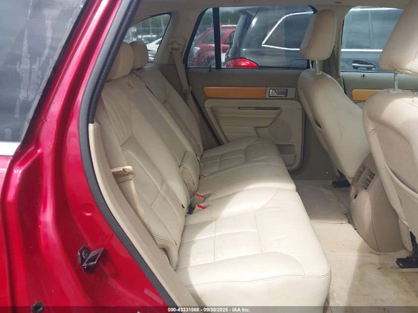 2007 Lincoln Mkx VIN: 2LMDU68C87BJ21620 Lot: 43331568