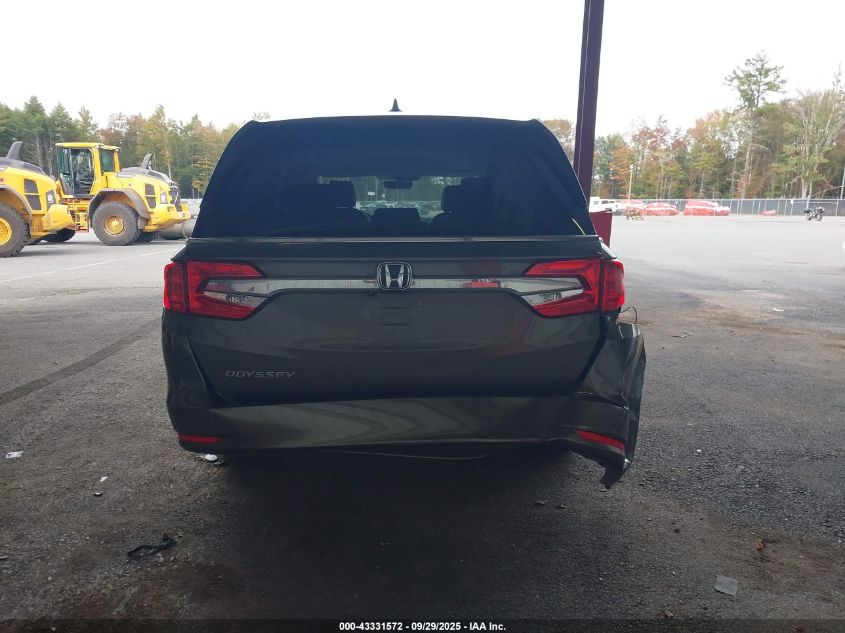 2019 Honda Odyssey Ex-L VIN: 5FNRL6H73KB110631 Lot: 43331572