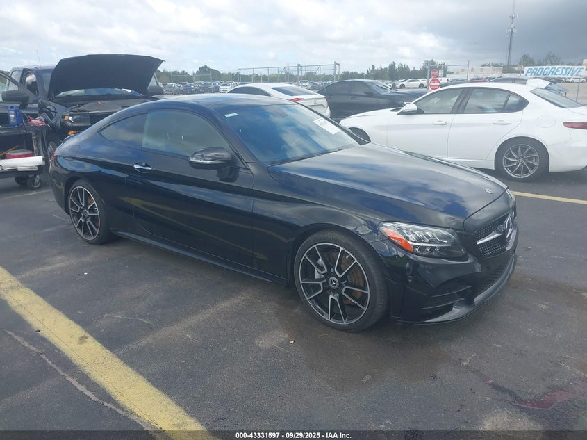 2021 MERCEDES-BENZ C 300 COUPE - W1KWJ8DB9MG094142
