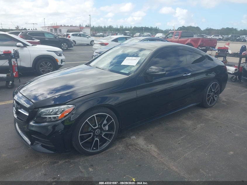2021 MERCEDES-BENZ C 300 COUPE - W1KWJ8DB9MG094142