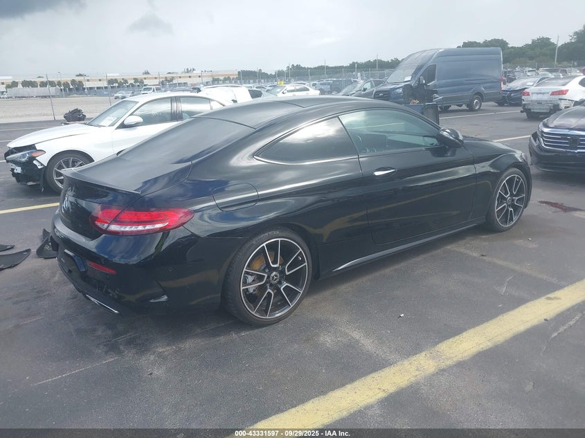 2021 MERCEDES-BENZ C 300 COUPE - W1KWJ8DB9MG094142