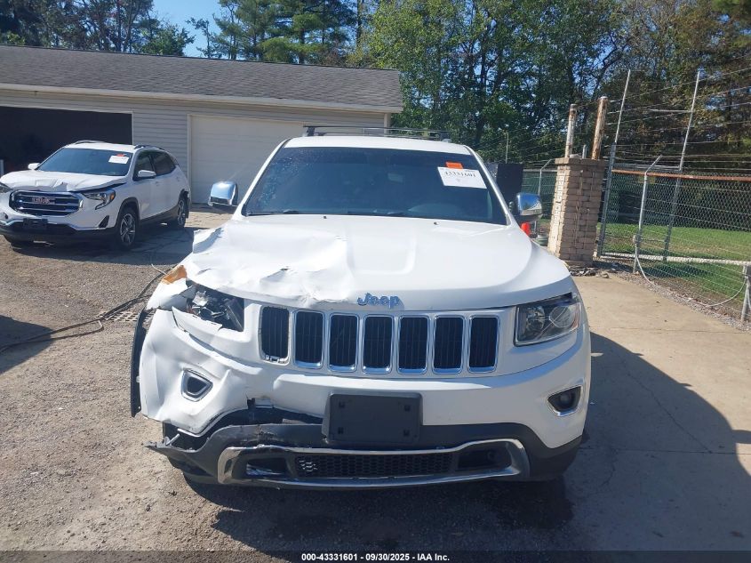 2015 Jeep Grand Cherokee Limited VIN: 1C4RJFBG7FC165942 Lot: 43331601