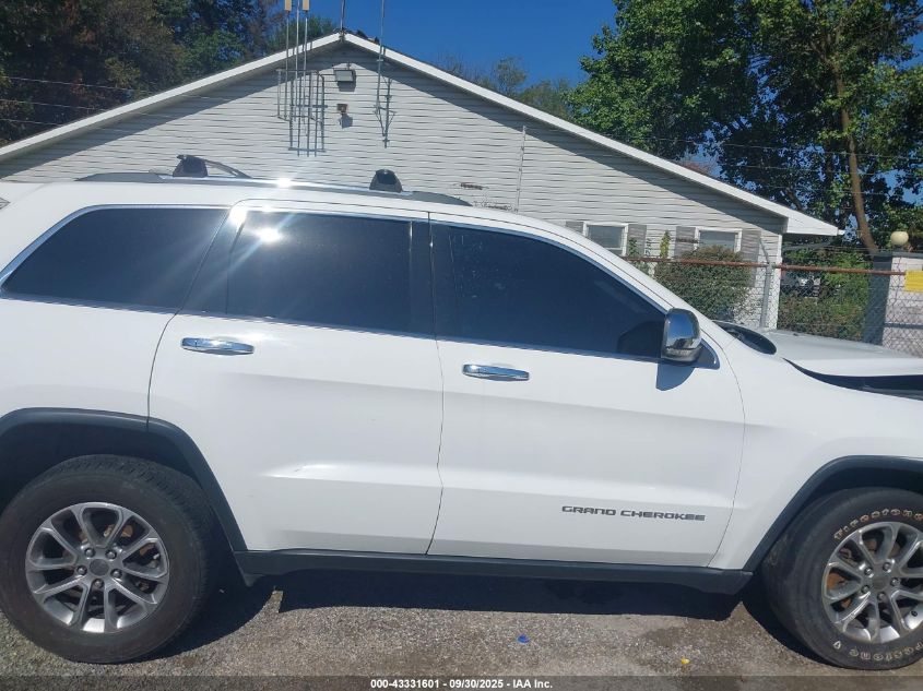 2015 Jeep Grand Cherokee Limited VIN: 1C4RJFBG7FC165942 Lot: 43331601