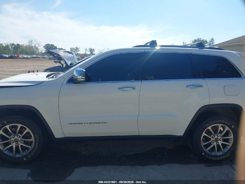 2015 Jeep Grand Cherokee Limited VIN: 1C4RJFBG7FC165942 Lot: 43331601