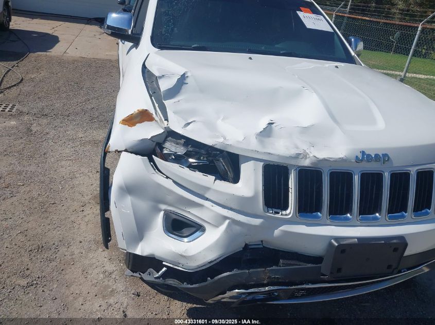 2015 Jeep Grand Cherokee Limited VIN: 1C4RJFBG7FC165942 Lot: 43331601