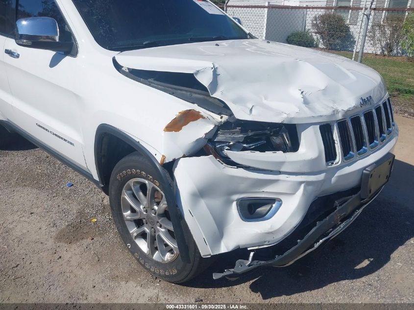 2015 Jeep Grand Cherokee Limited VIN: 1C4RJFBG7FC165942 Lot: 43331601